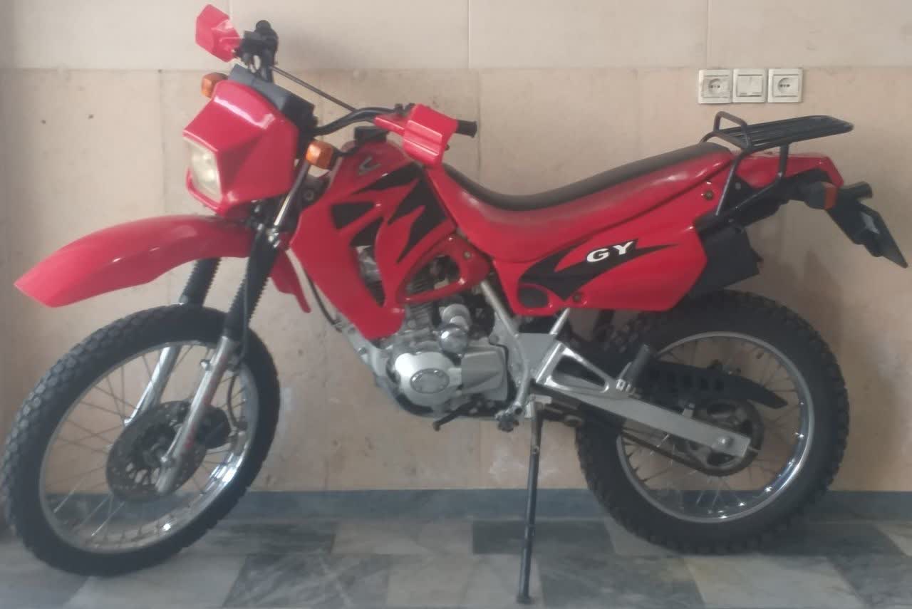 موتورسیکلت تریل پرواز ۲۰۰ فابریک مدل ۸۵ Parvaz Trail